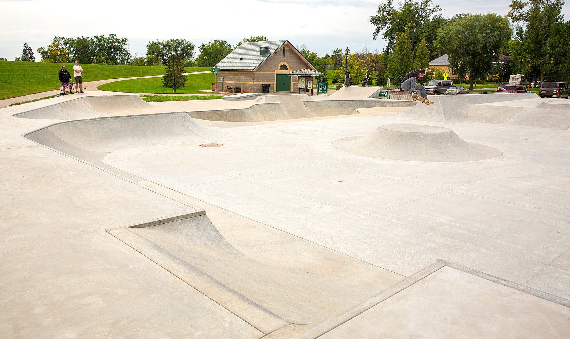 Phase 2 of Rydell Skatepark in Grand Forks