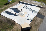 Medina Skatepark in NY by Spohn Ranch