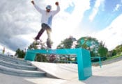 Luke Nelson Skatepark featuring amazing hubbas for this crooks