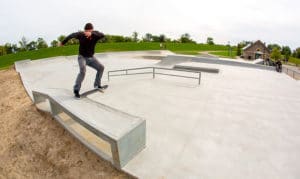 Rydell Skatepark Designed and Built by Spohn Ranch