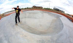 Spohn Ranch Designed and Built White Shield Skatepark in North Dakota