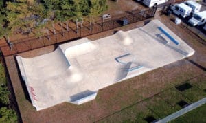 Point Pleasant Beach Skatepark in New Jersey designed and built by Spohn Ranch