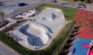 Spohn Ranch designed and built Toms River Skatepark