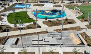 Downtown Long Beach's new Lincoln Park Skatepark
