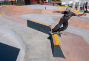 Wonderful Hurricane at Spohn Ranch Skateparks Riyadh Skatepark in Saudi