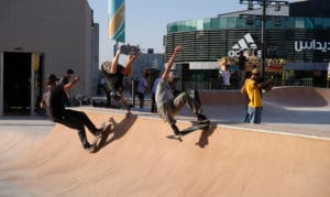Triples Riyadh Skatepark in Saudi by Spohn Ranch Skateparks
