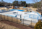 Spohn Ranch Skatepark Union City Georgia Skatepark Feeble Grind