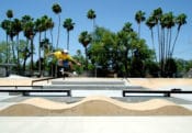 Hump to Hump ollies at Edinburg Skatepark