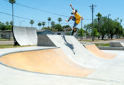 Mikey Whitehouse at Edinburg Skatepark in Texas