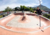 Lofty air by Tyson Bowerbank at Spohn Ranch Skatepark in Holladay, UT