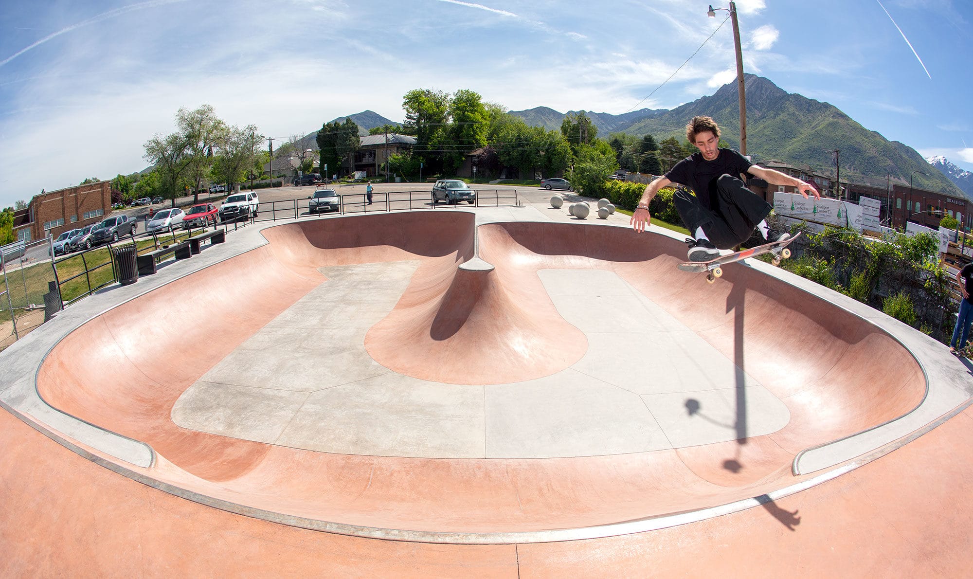 Lofty air by Tyson Bowerbank at Spohn Ranch Skatepark in Holladay, UT