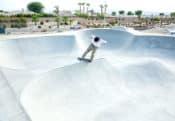Flow bowl at La Quinta X Park designed and built by Spohn Ranch