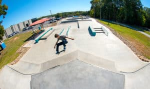 Belmont North Carolina's new skatepark