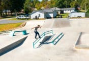Spohn Ranch designed and built Belmont Skatepark in North Carolina