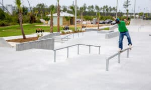 Bluntslide Transfer at Bay County Florida Skatepark