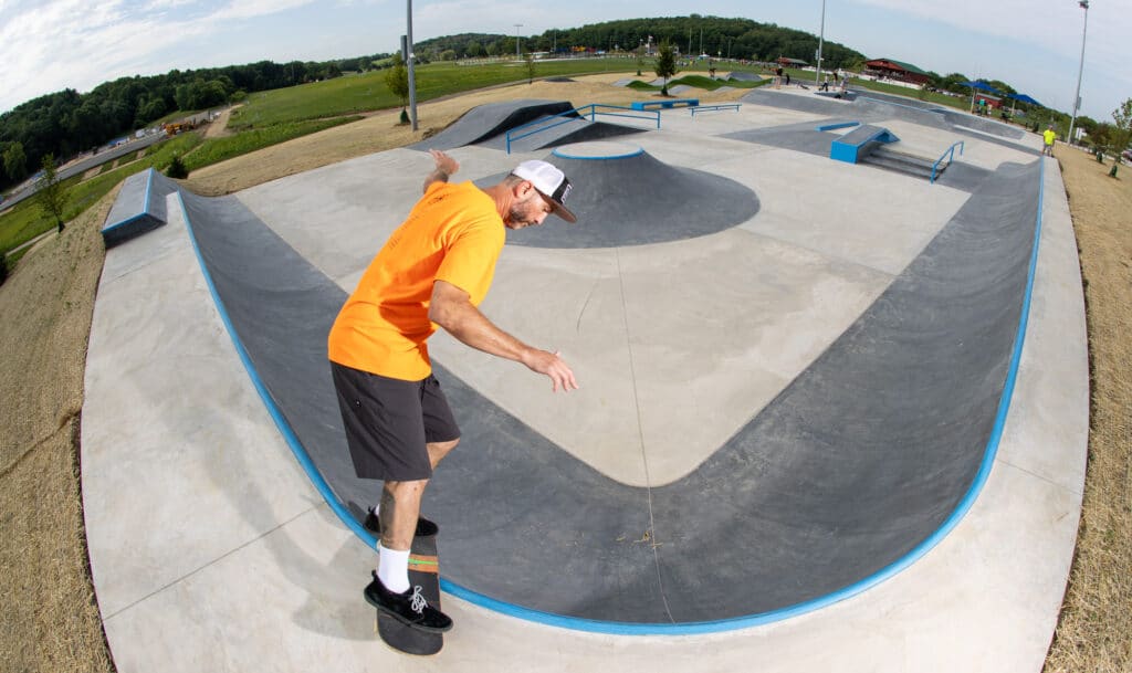 Cottage Grove skatepark is known for the best carves and curves. Designed and built by Spohn Ranch