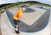 Cottage Grove skatepark is known for the best carves and curves. Designed and built by Spohn Ranch