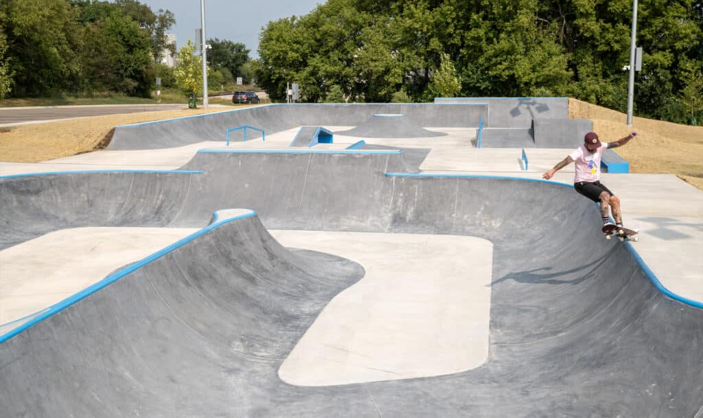 Wisconson is raving about Cottage Groves new skatepark, designed and built by Spohn Ranch